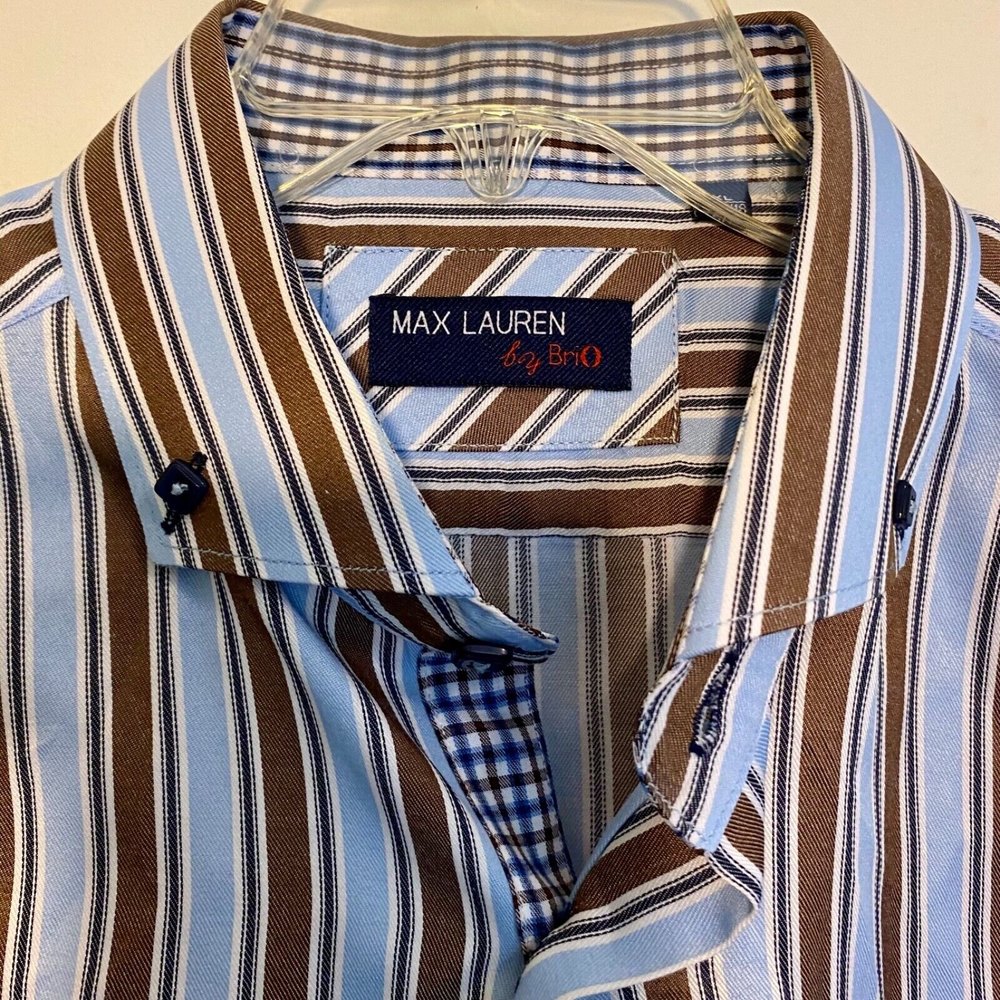 Max Lauren by Brio Button-down shirt XL, 17.5, 18